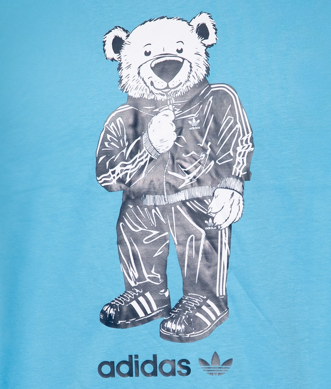 BEAR TREFOIL GRAPHIC T-SHIRT