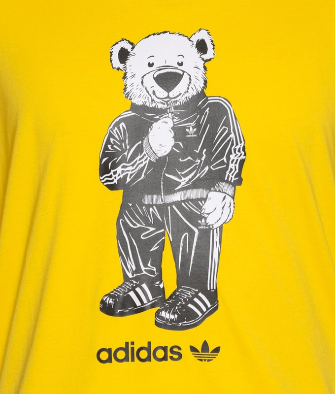 BEAR TREFOIL GRAPHIC T-SHIRT