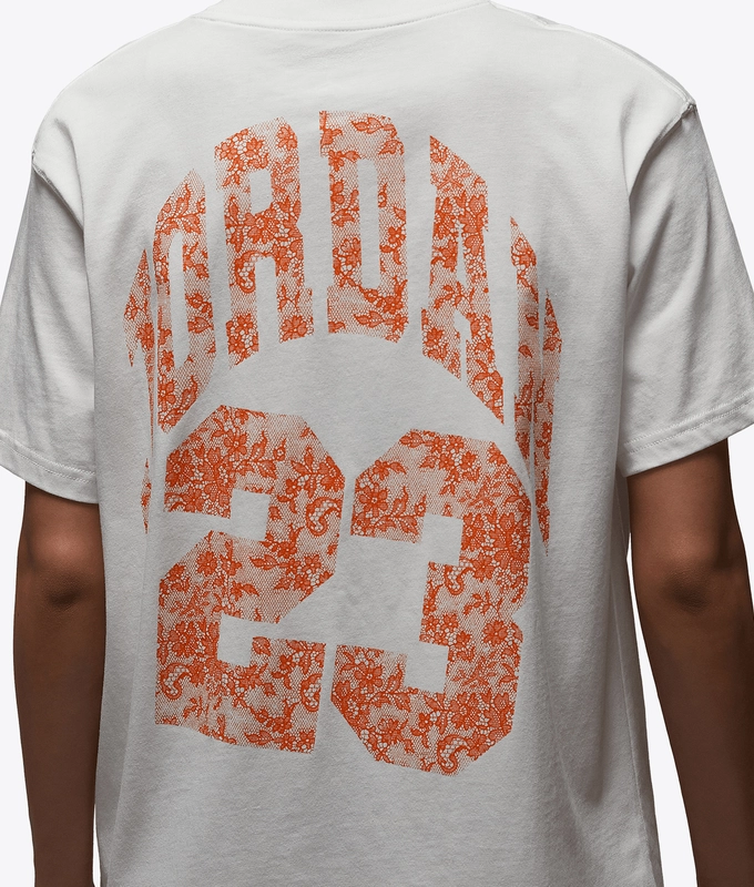 BROOKLYN GIRLFRIEND GRAPHIC LACE SHORT SLEEVE T-SHIRT