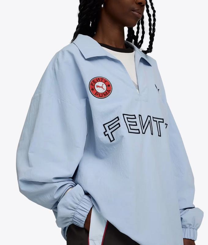 X FENTY NYLON DRILL TOP