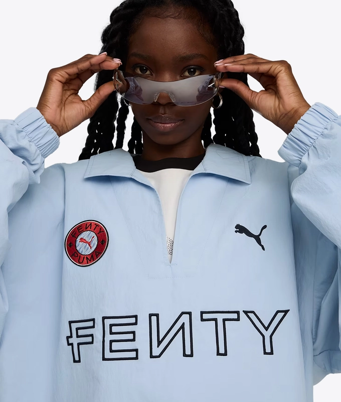 X FENTY NYLON DRILL TOP