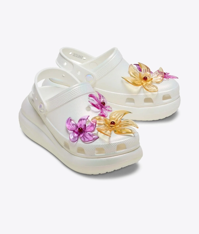 CRUSH PEARLIZED FLORAL CLOG