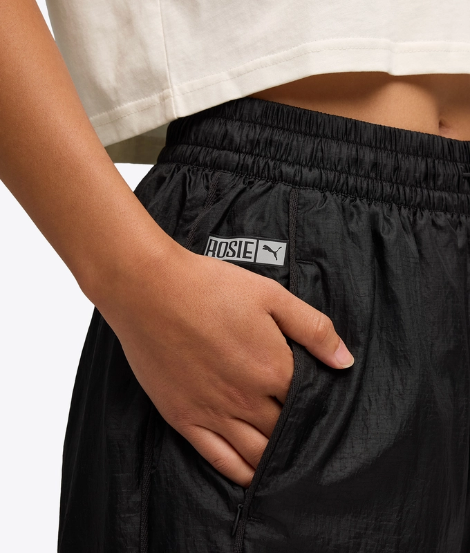 X ROSE RELAXED WOVEN TRACK PANT