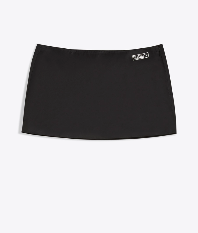 X ROSE SLIM MICRO MINI WOVEN SKIRT