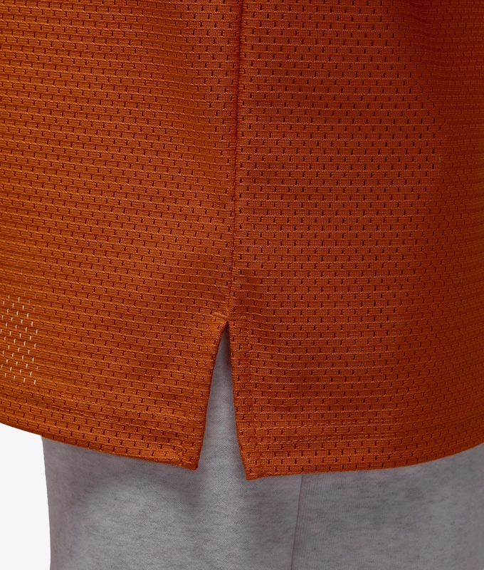 BROOKLYN SHORT SLEEVE MESH JERSEY T-SHIRT