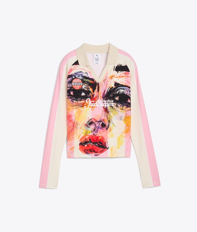 X KIDSUPER PRINTED LONG SLEEVE JERSEY