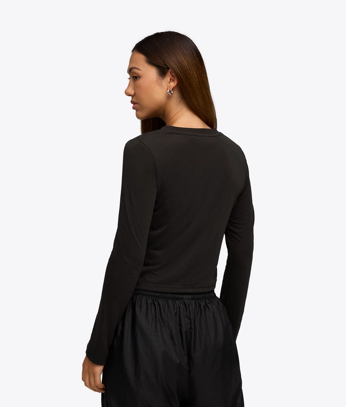 X ROSE SLIM LONG SLEEVE TEE