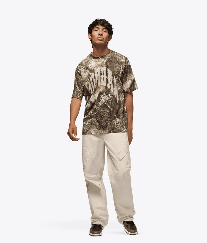 BROOKLYN REALTREE PRINTED SHORT SLEEVE CREW TEE