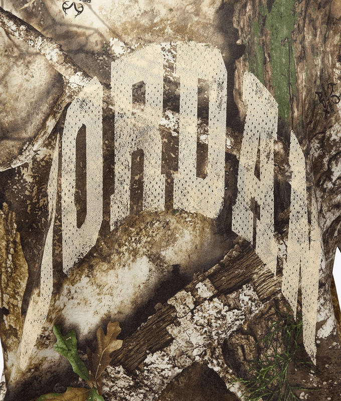 BROOKLYN REALTREE PRINTED SHORT SLEEVE CREW TEE