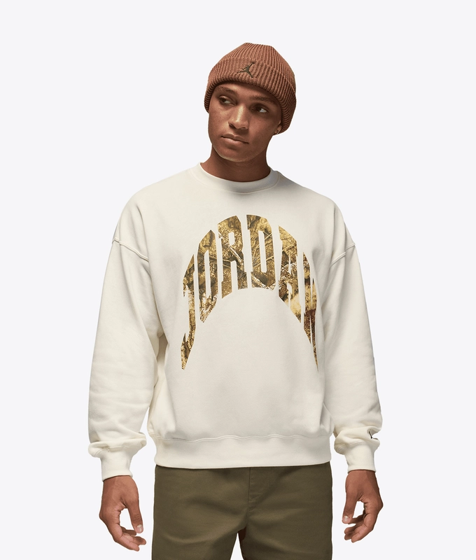 BROOKLYN REALTREE GRAPHIC CREW SWEATSHIRT