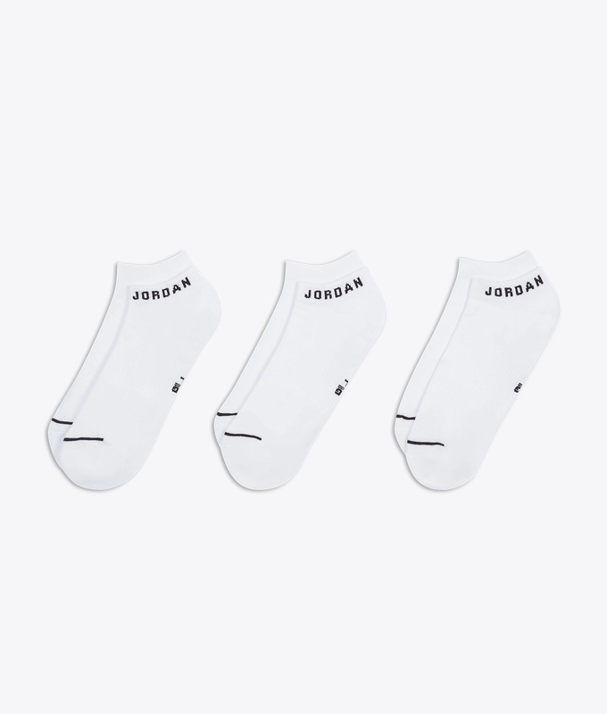 EVERYDAY CUSHIONED POLY NO SHOW SOCKS 3 PAIRS