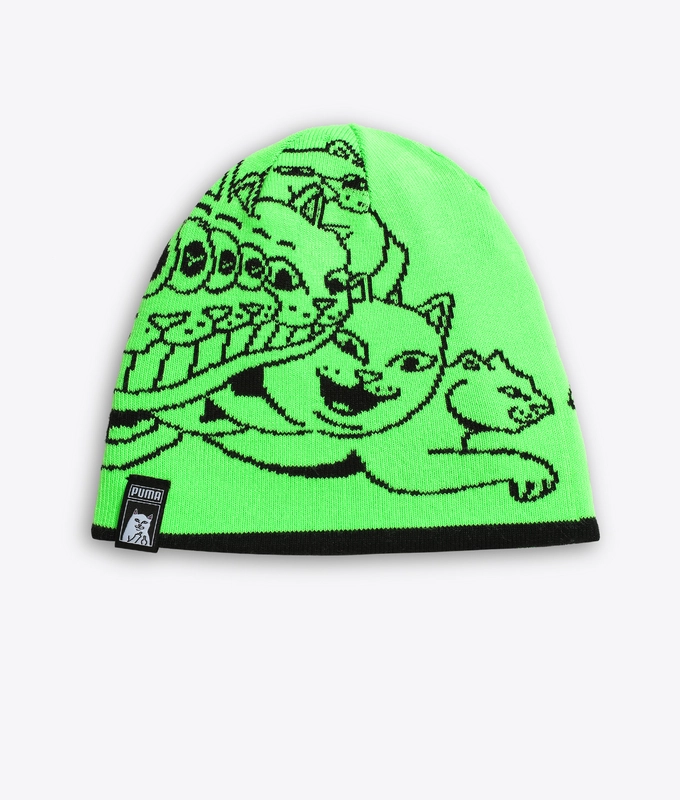 X RIPNDIP REVERSABLE SKULL BEANIE