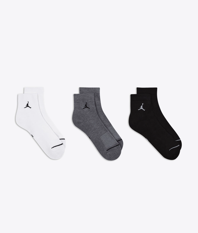 EVERYDAY CUSHIONED ANKLE SOCKS 3 PAIRS