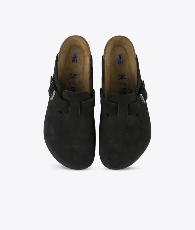 BOSTON SOFT FOOTBED SUEDE LEATHER