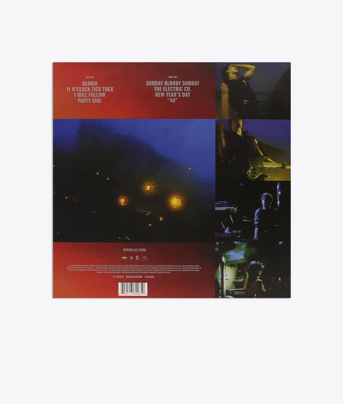 UNDER A BLOOD RED SKY- U2