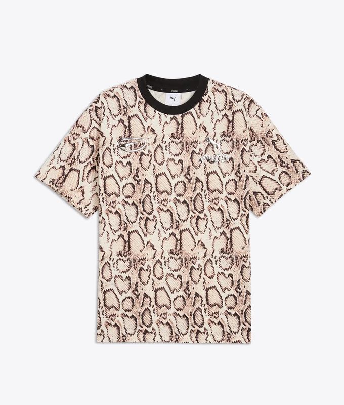X ASAP ROCKY SNAKESKIN PRINTED TEE