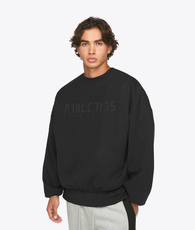 X FEAR OF GOD ATHLETICS CREW FLEECE SWEATSHIRT
