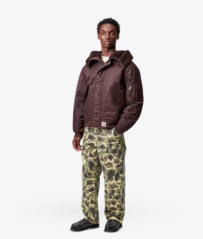 STONE WASHED DUCK CAMO SINGLE KNEE PANT
