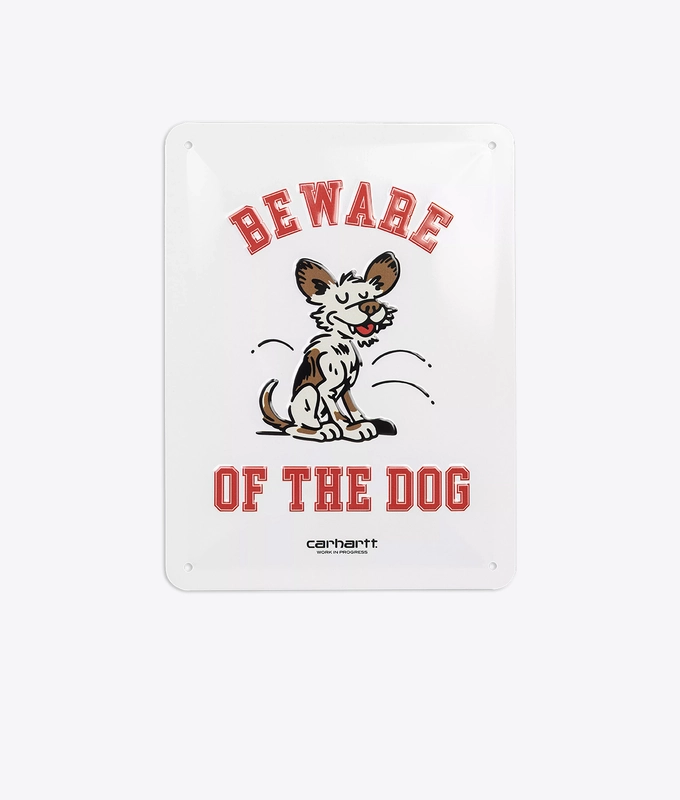 WILD DOG BEWARE PLATE