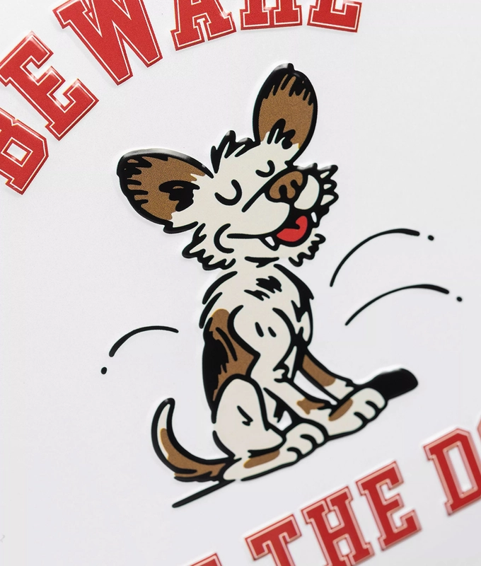 WILD DOG BEWARE PLATE