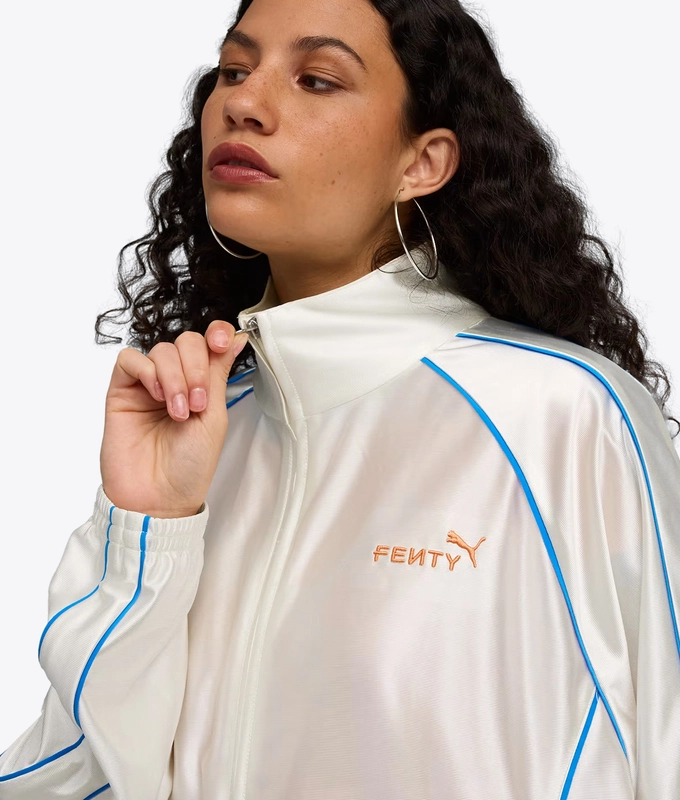 X FENTY PIPING TRICOT TRACK JACKET