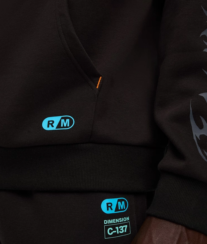 X HOOPS X RICK  MORTY HOODIE