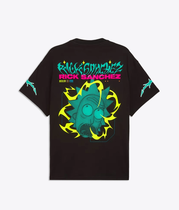 X HOOPS X RICK  MORTY TEE