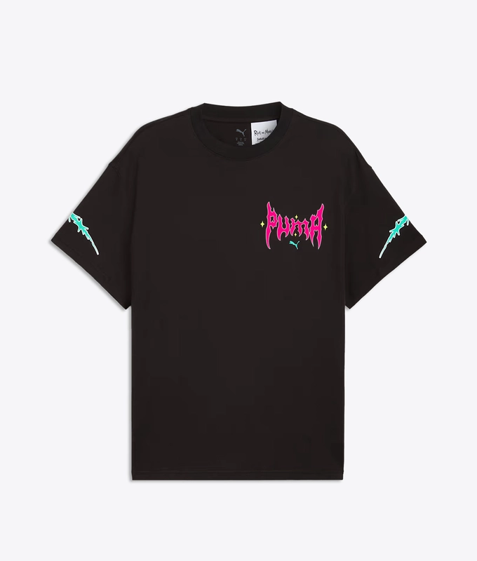 X HOOPS X RICK  MORTY TEE