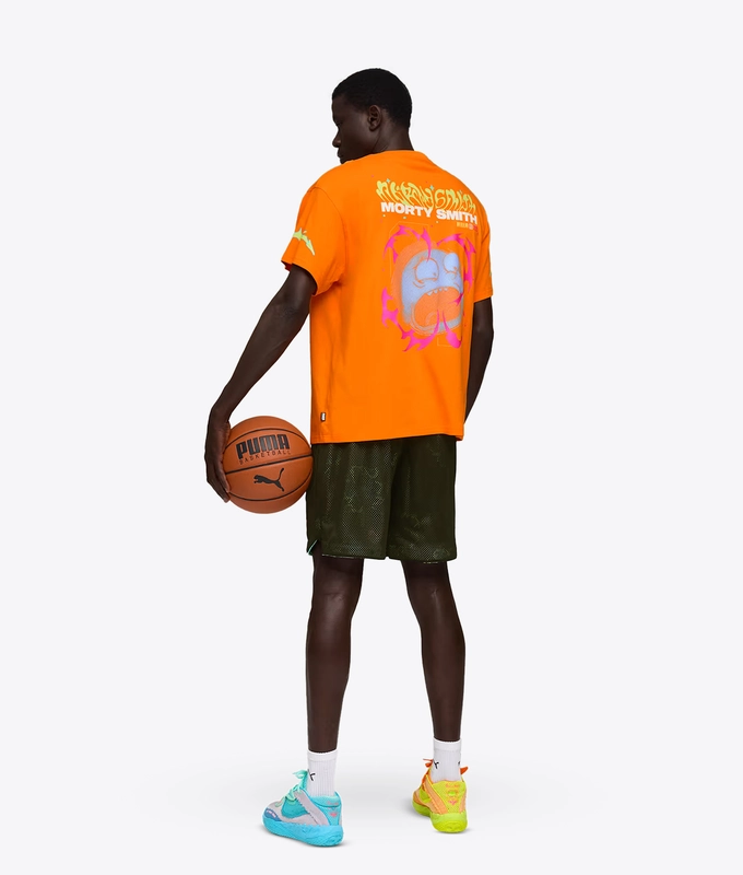 X HOOPS X RICK  MORTY TEE