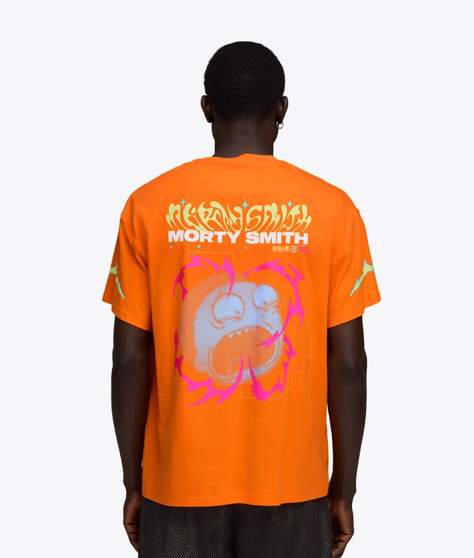 X HOOPS X RICK  MORTY TEE