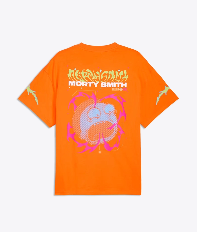 X HOOPS X RICK  MORTY TEE