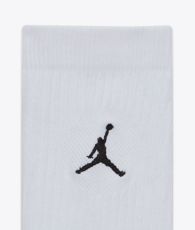 EVERYDAY CUSHIONED POLY CREW SOCKS 3 PAIRS