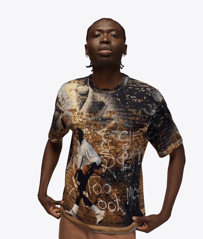 WORDMARK 85 PRINTED CREW TEE