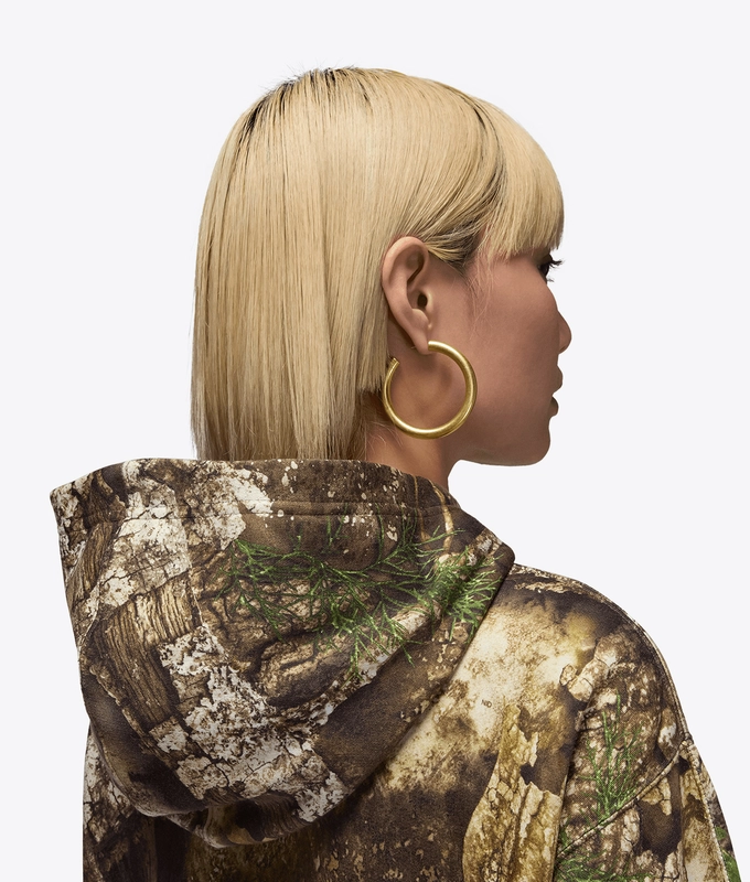 BROOKLYN REALTREE FLEECE CROP HOODIE