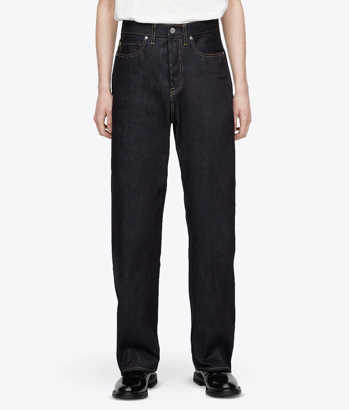 STANDARD WIDE FIT DENIM PANTS