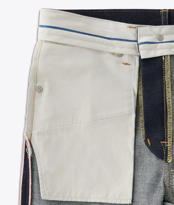 STANDARD WIDE FIT DENIM PANTS