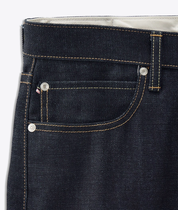 STANDARD WIDE FIT DENIM PANTS