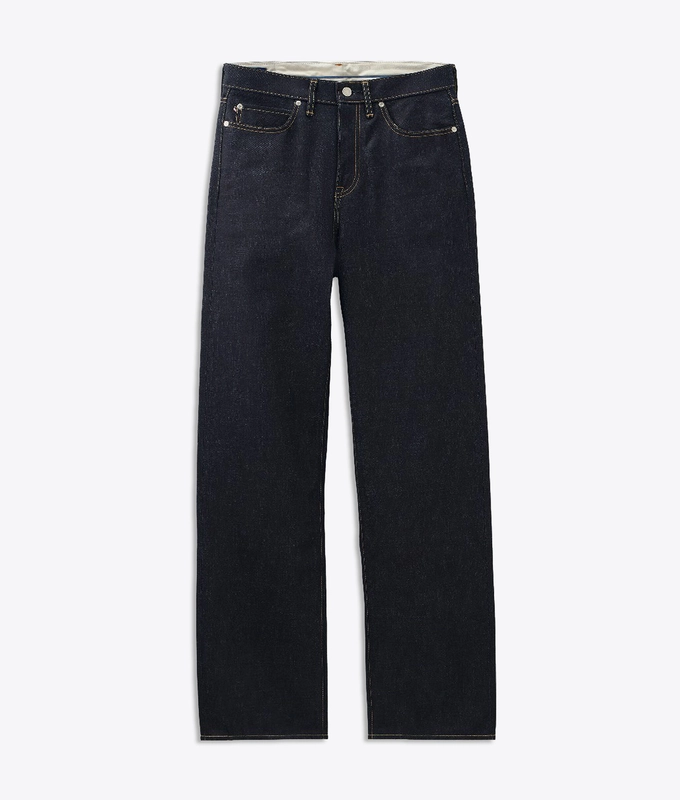 STANDARD WIDE FIT DENIM PANTS