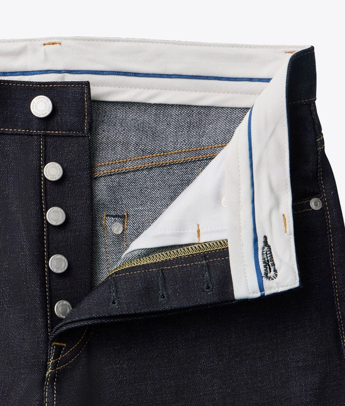 STANDARD WIDE FIT DENIM PANTS