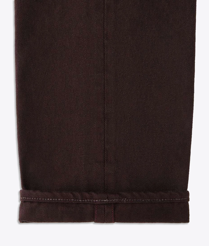 ONIGURUMI TAPERED DENIM PANTS