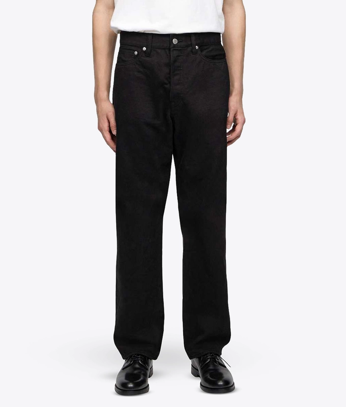 KUROZOME STRAIGHT DENIM PANTS