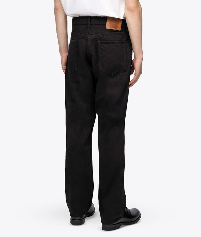 KUROZOME STRAIGHT DENIM PANTS
