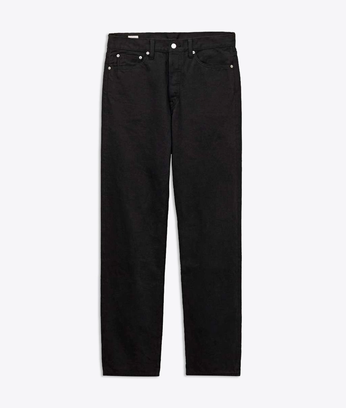 KUROZOME STRAIGHT DENIM PANTS