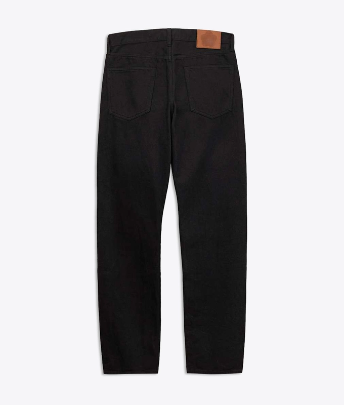 KUROZOME STRAIGHT DENIM PANTS