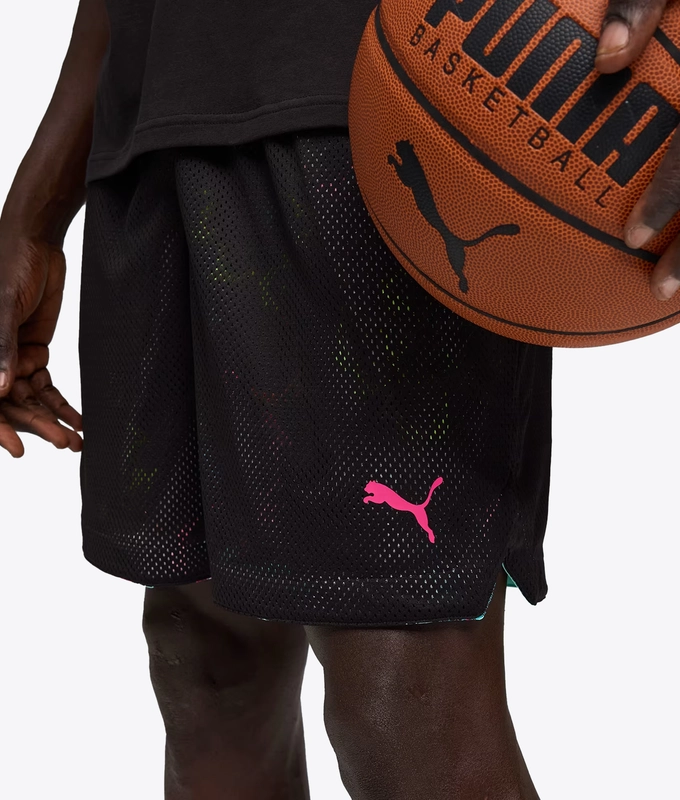 X HOOPS X RICK  MORTY PRINTED SHORT