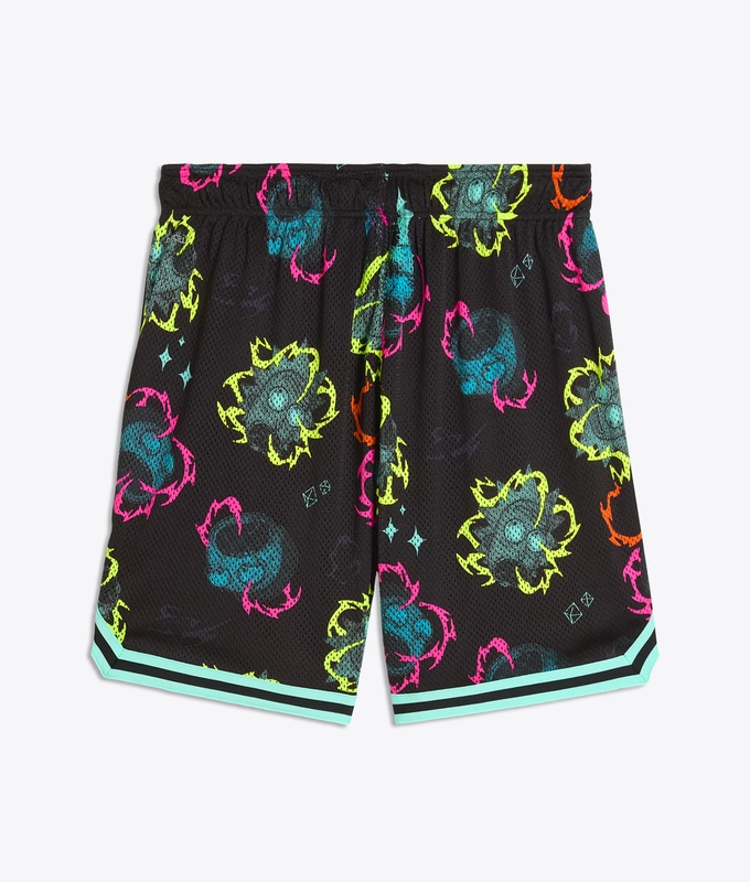 X HOOPS X RICK  MORTY PRINTED SHORT