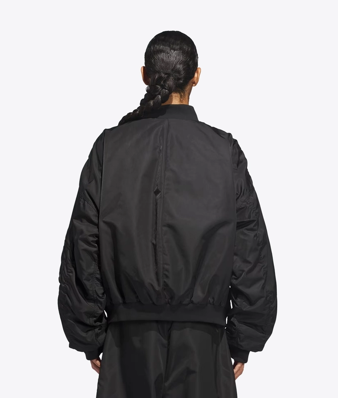 X WILLY CHAVARRIA SATIN BOMBER JACKET