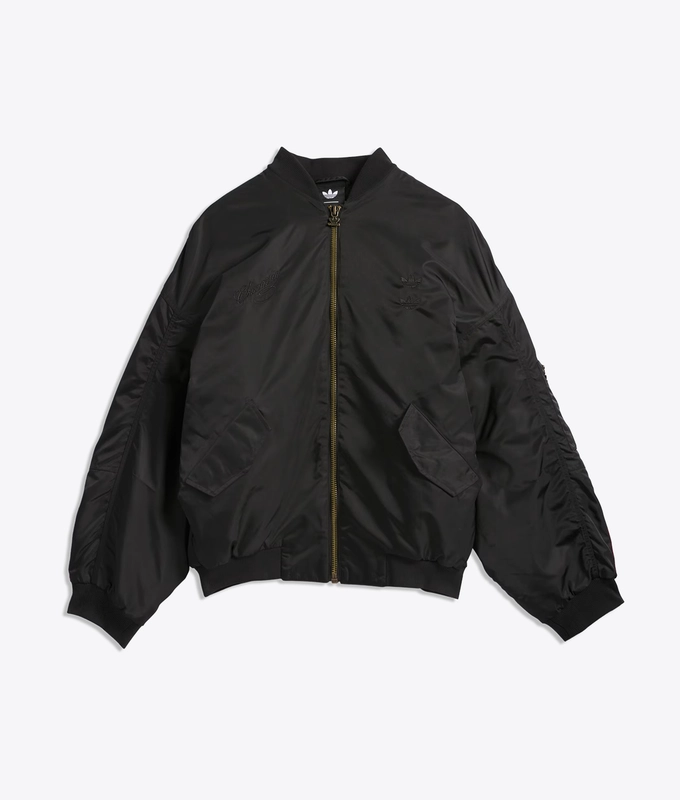X WILLY CHAVARRIA SATIN BOMBER JACKET