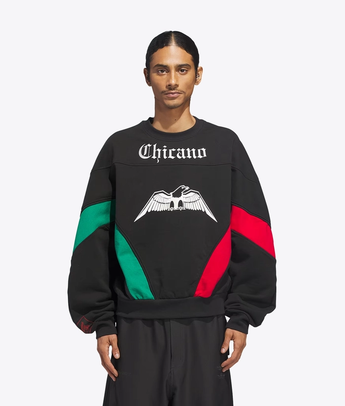 X WILLY CHAVARRIA FLEECE CREWNECK SWEATSHIRT