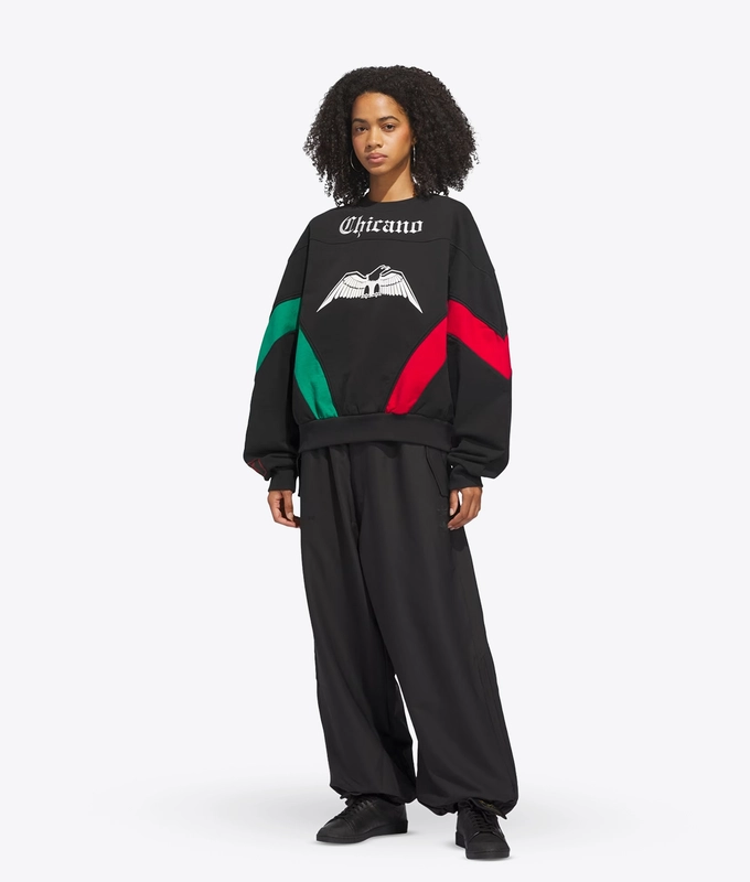 X WILLY CHAVARRIA FLEECE CREWNECK SWEATSHIRT